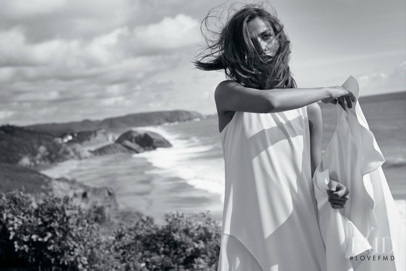 Andreea Diaconu featured in Costa Careye\'s Utopian View, February 2014