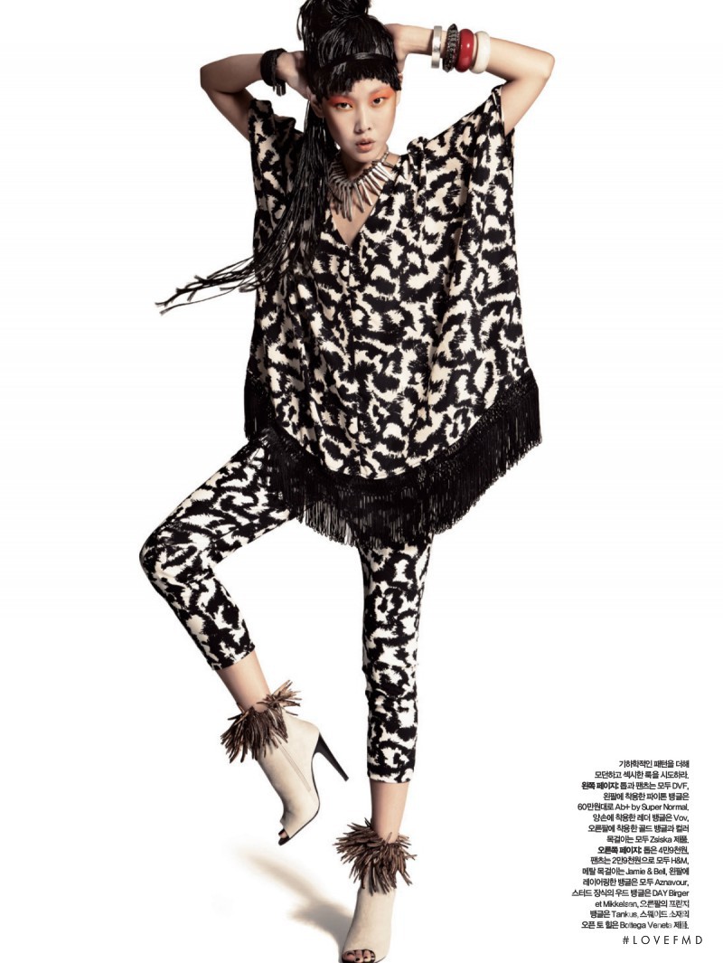 Hye Jin Han featured in Tribal Chic, April 2011