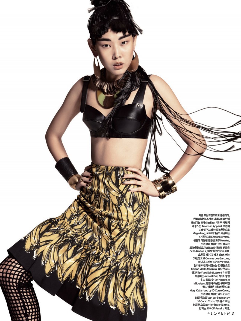 Hye Jin Han featured in Tribal Chic, April 2011
