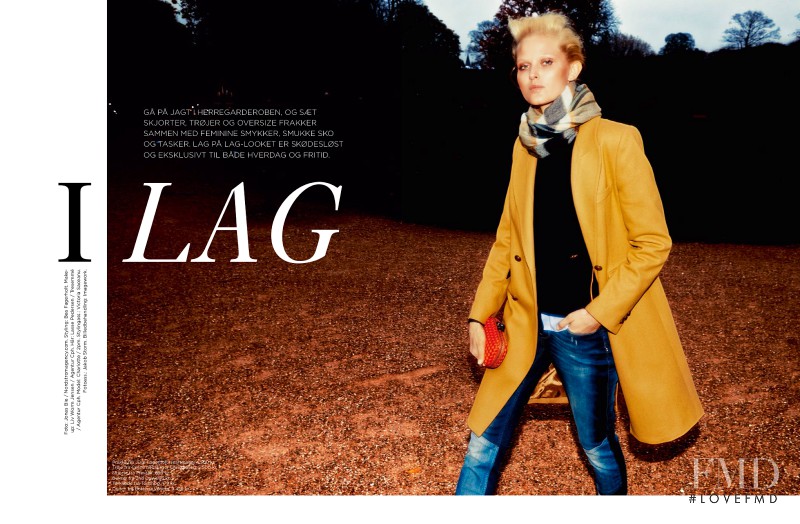 Charlotte Hoyer featured in I Lag, January 2014