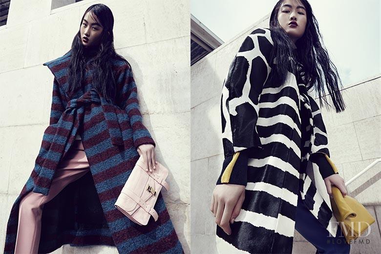 Jing Wen featured in Let\'s Go Outsize, October 2013