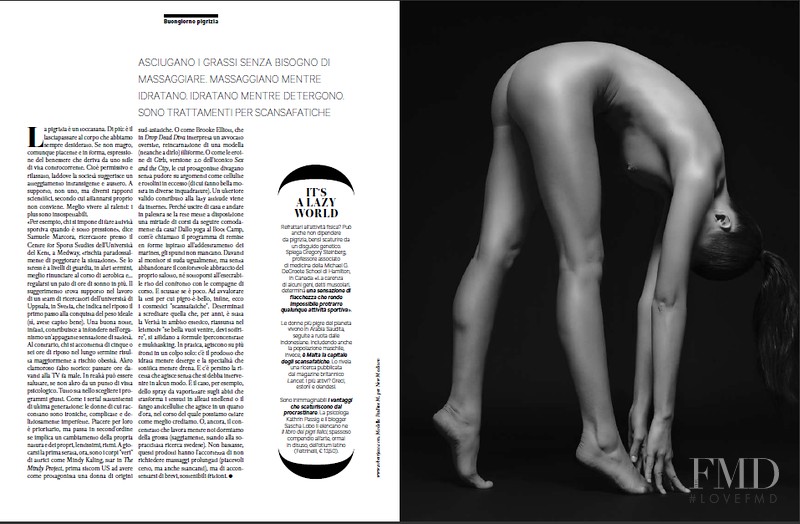 Pauline Moulettes featured in Andamento Lento, December 2012