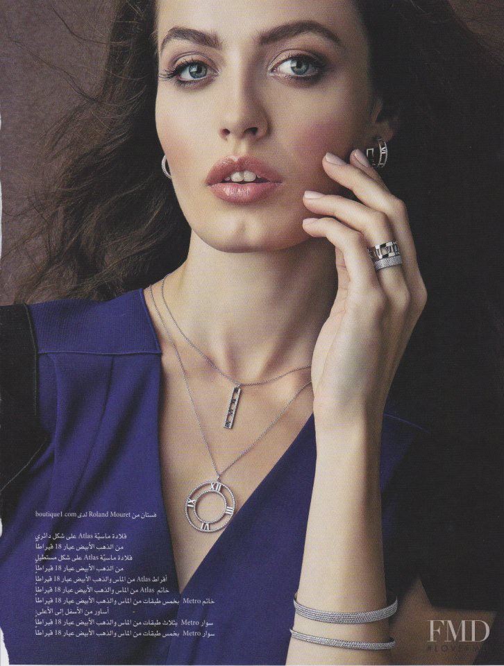 Renata Kurczab featured in Tiffany & Co., November 2013