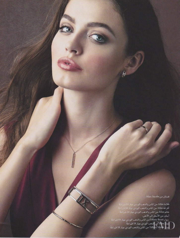 Renata Kurczab featured in Tiffany & Co., November 2013