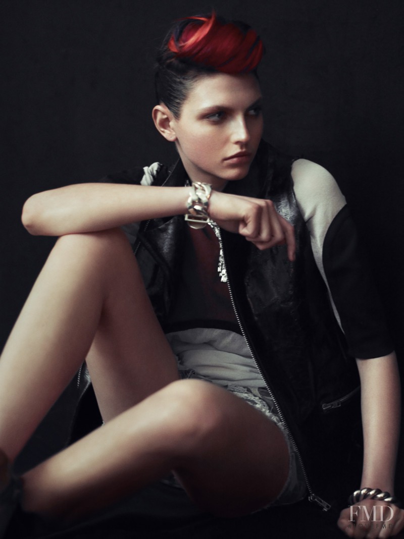 Karlina Caune featured in Fashion, March 2011