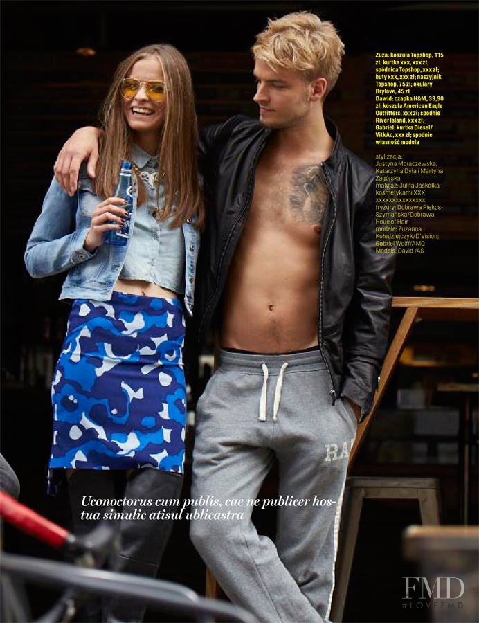 Zuzanna Kolodziejczyk featured in Dzins & spólka, September 2013