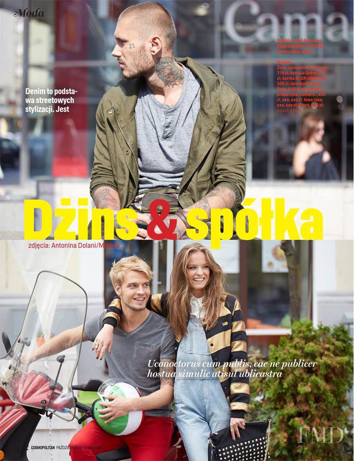 Zuzanna Kolodziejczyk featured in Dzins & spólka, September 2013