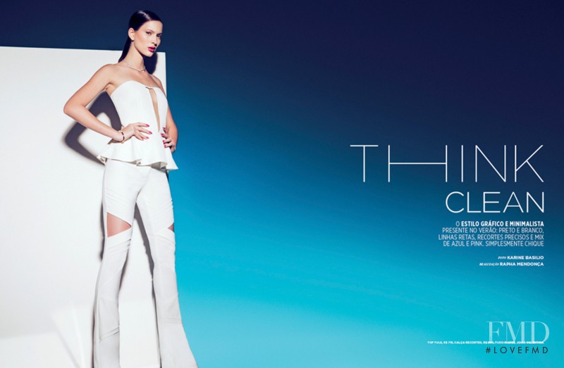 Vanessa Damasceno featured in Think Clean, October 2013