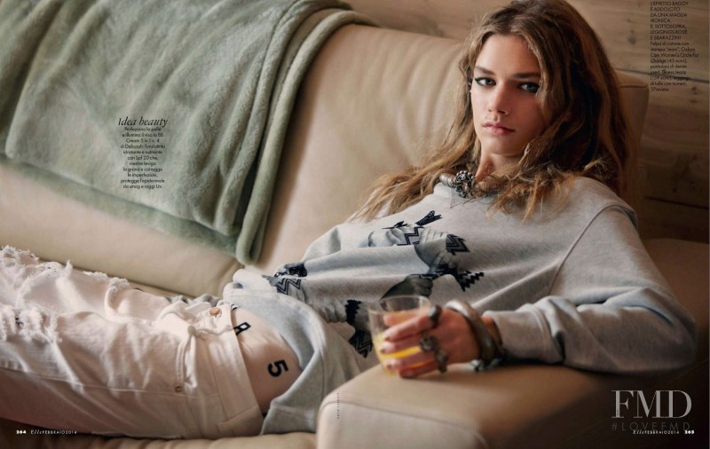 Sharon Kavjian featured in Teen Jeans, February 2014