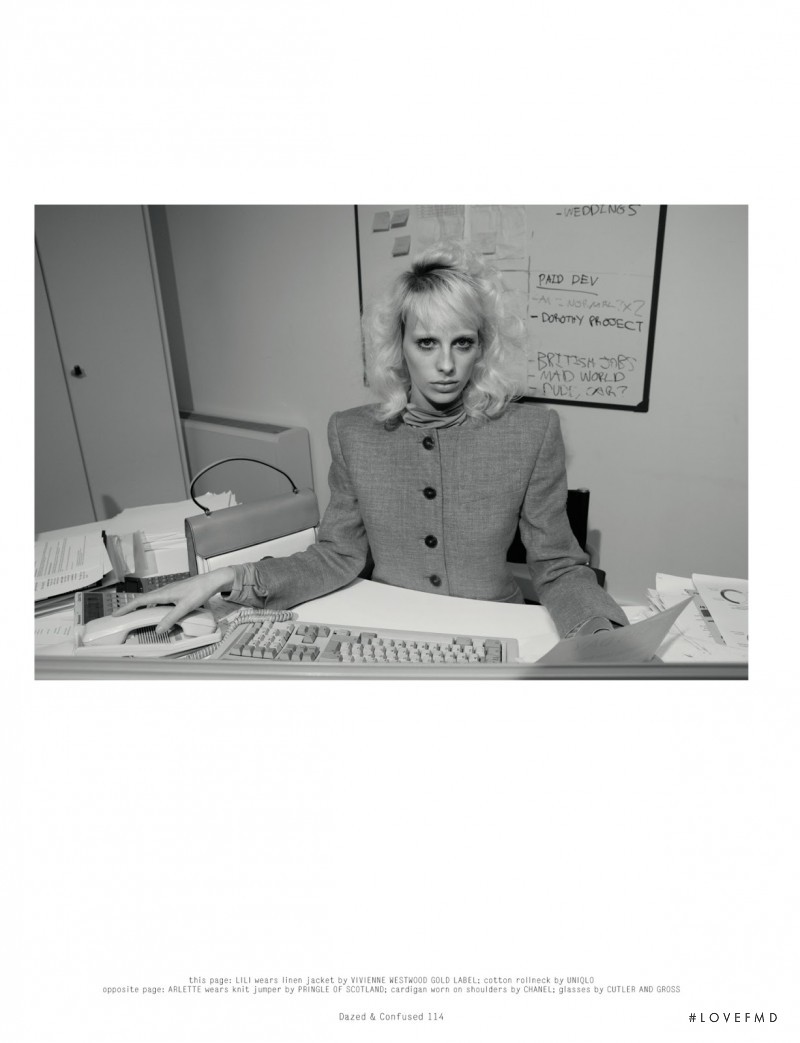 Lili Sumner featured in Working Girl, February 2014