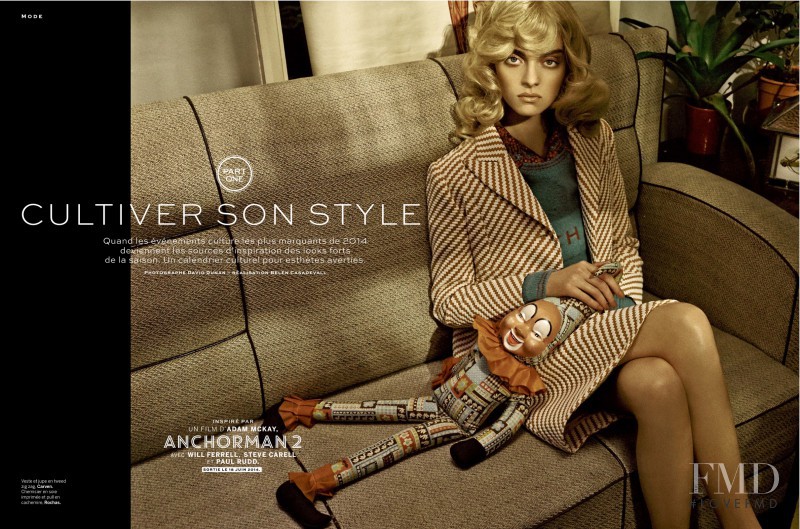 Magda Laguinge featured in Cultiver Son Style, January 2014