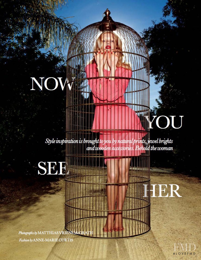 Yulia Terentieva featured in Now You See Her, May 2011