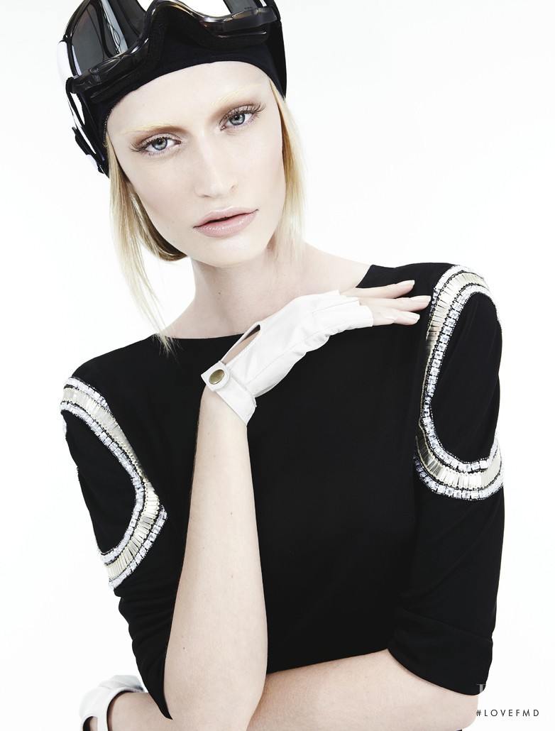 Viviane Orth featured in Sport Couture, May 2011