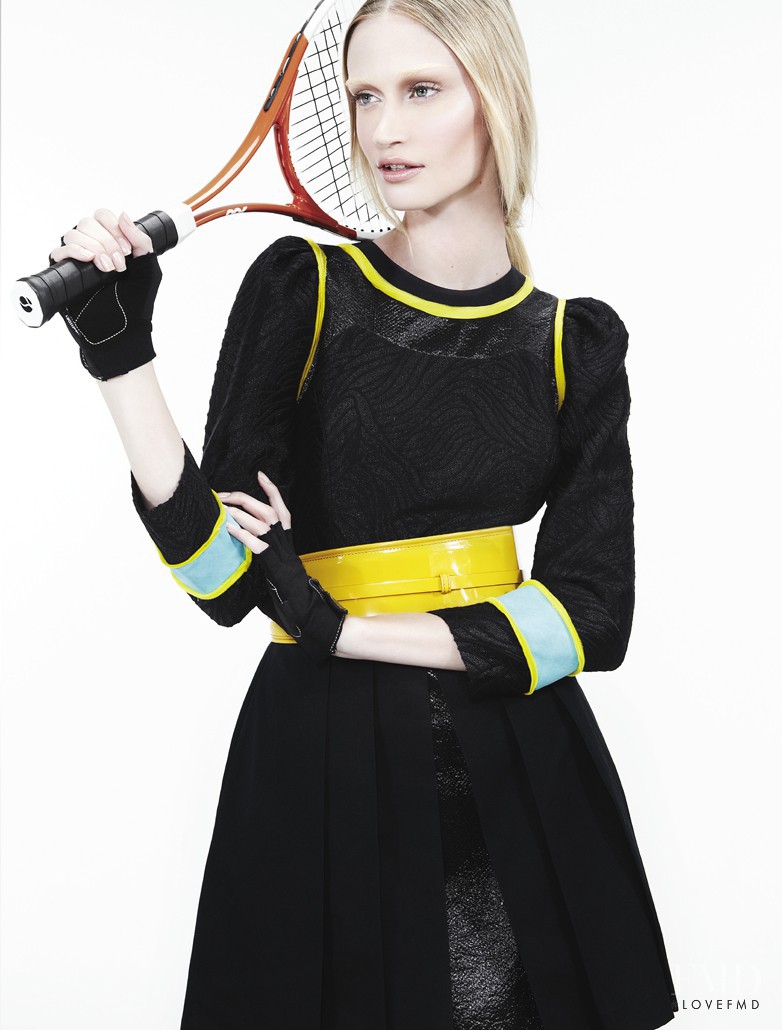 Viviane Orth featured in Sport Couture, May 2011