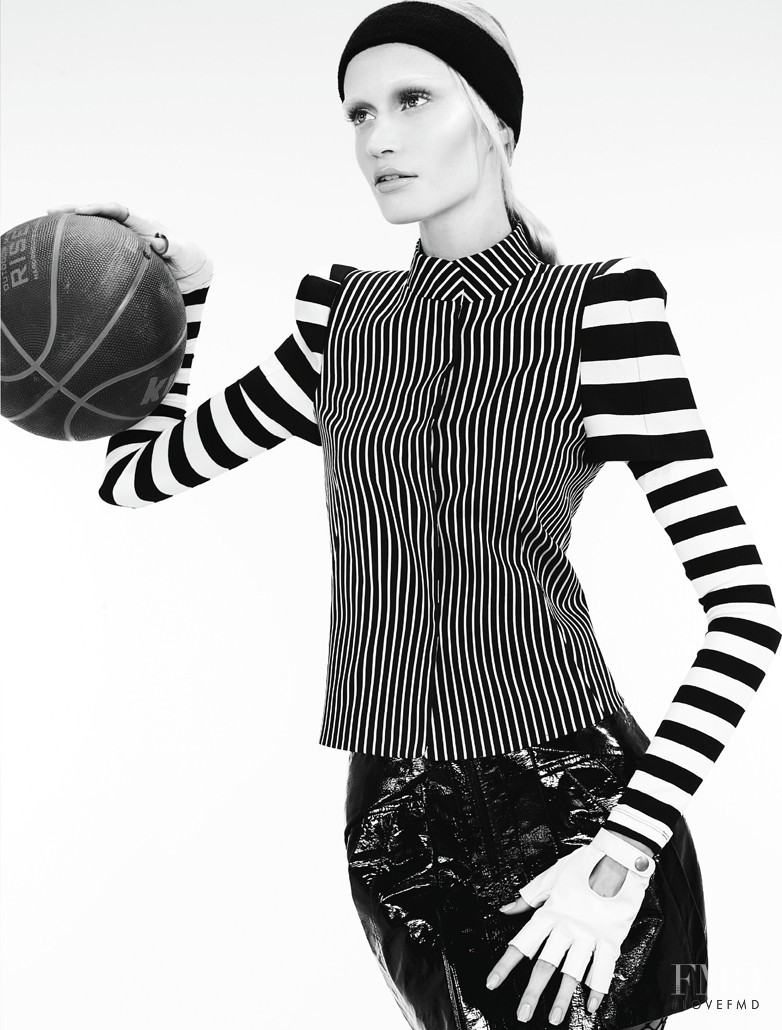 Viviane Orth featured in Sport Couture, May 2011