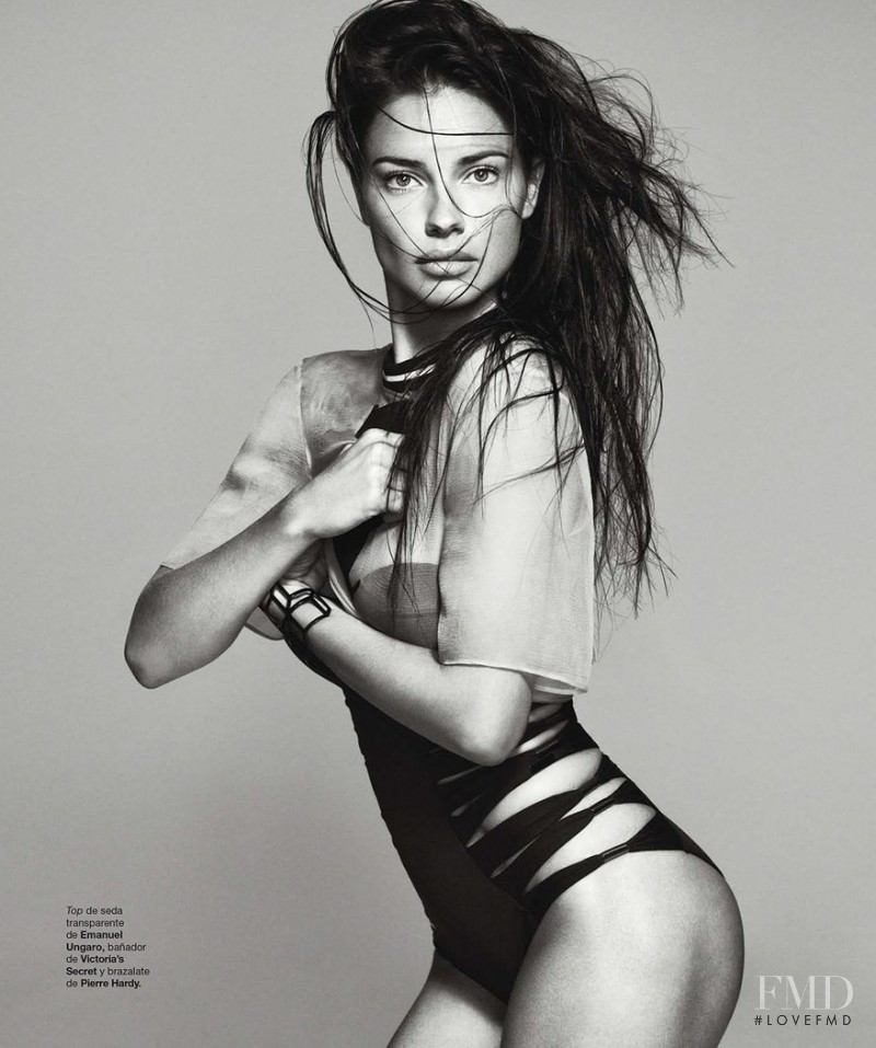 Adriana Lima featured in Pura Informalidad, February 2014