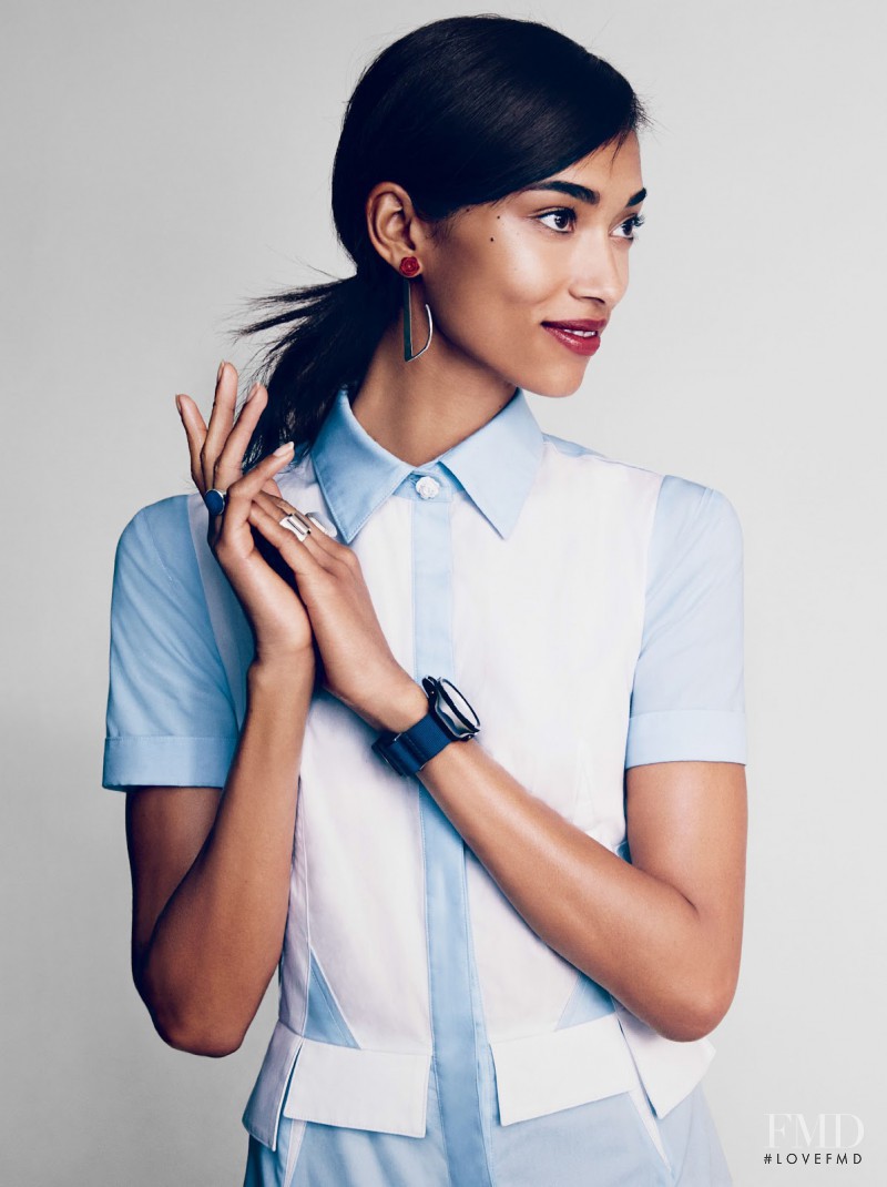 Anais Mali featured in Top Form, February 2014