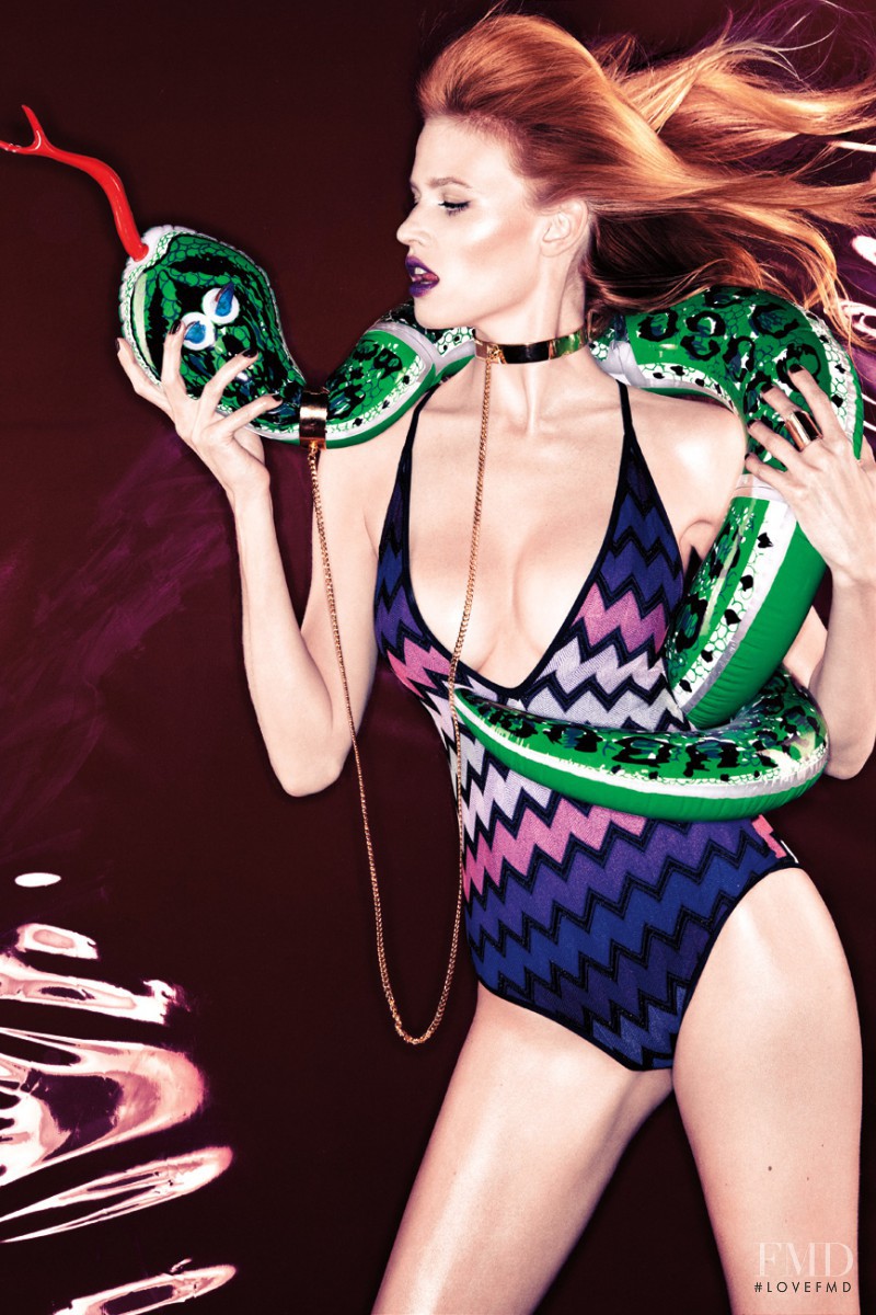 Lara Stone featured in Wild Swimwear, May 2011