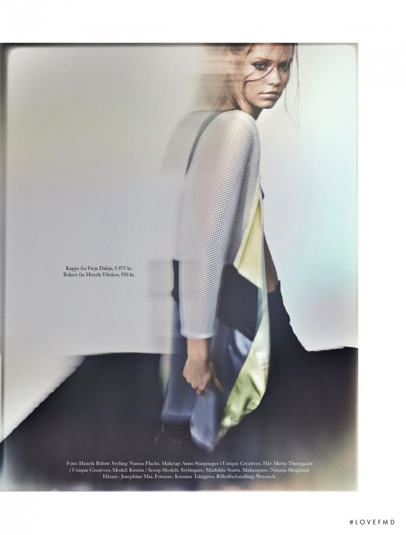 Kirstin Kragh Liljegren featured in Sport Couture, February 2014