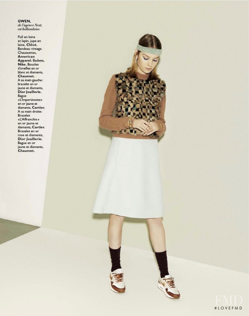 Gwen Loos featured in We Are Family, January 2014