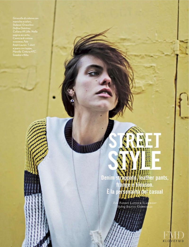 Corinna Ingenleuf featured in Street Style, February 2014