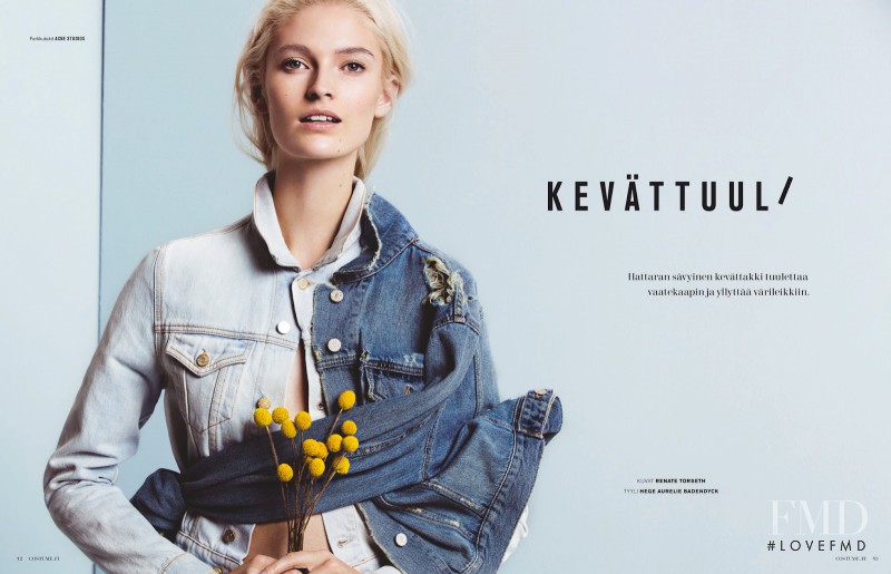 Helena Greyhorse featured in Kevättuuli, February 2014