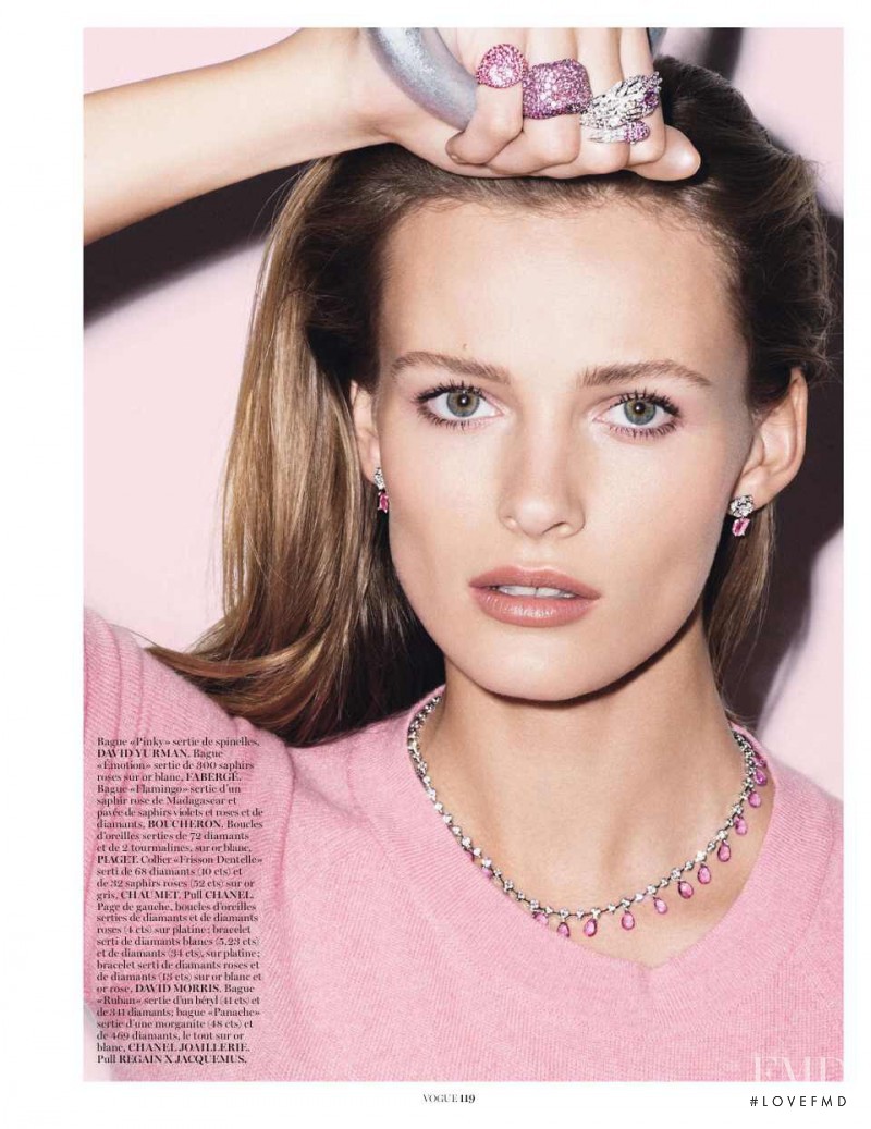 Edita Vilkeviciute featured in Rose D\'hiver, February 2014