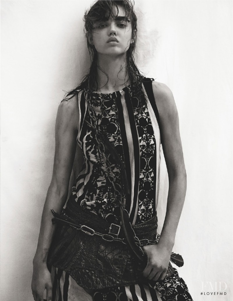 Lindsey Wixson featured in Cheyenne, February 2014