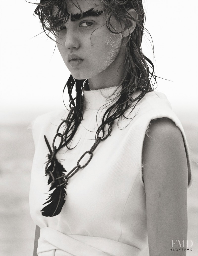 Lindsey Wixson featured in Cheyenne, February 2014