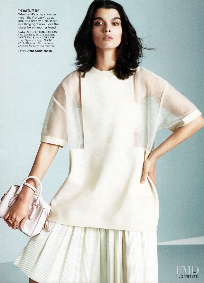 Crystal Renn featured in The Shape Of Clothes To Come, March 2014