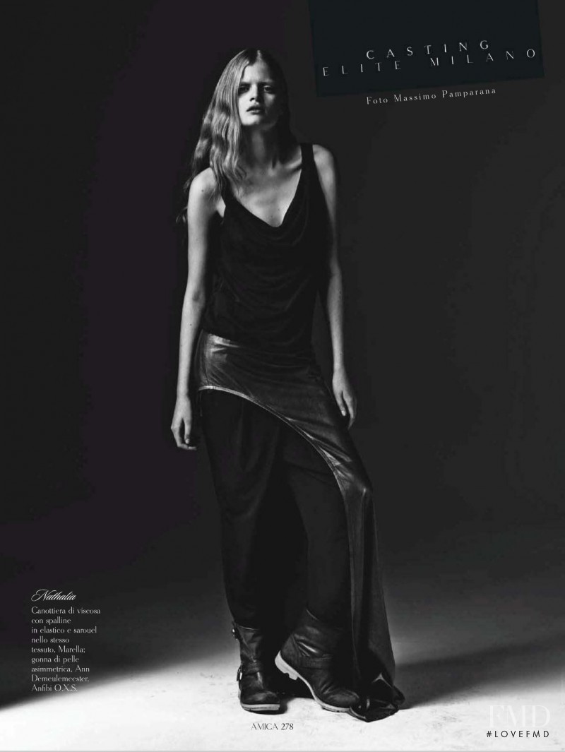 Nathalia Oliveira featured in Casting Elite Milano, May 2011