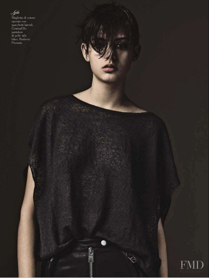 Lejla Hodzic featured in Casting Elite Milano, May 2011