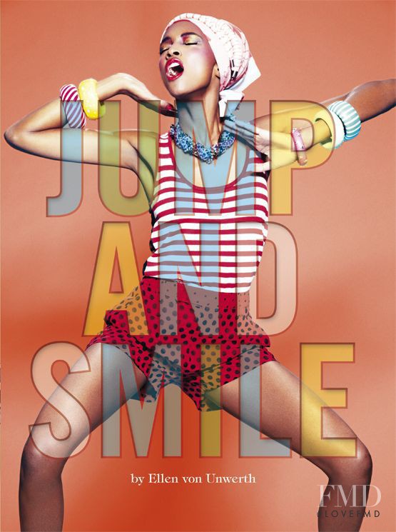 Lyndsey Scott featured in Jump and Smile, May 2011