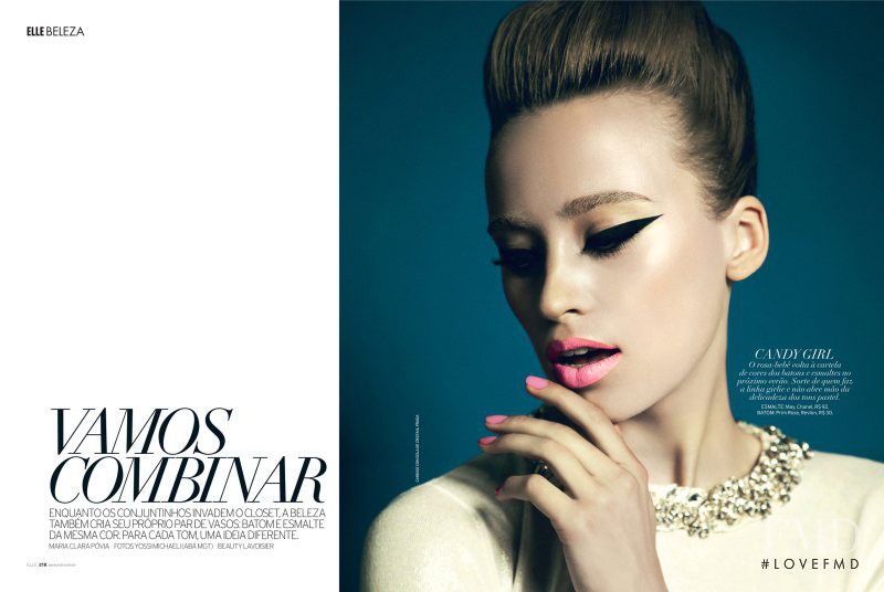 Veroni Leijnse featured in Vamos Combinar, July 2012