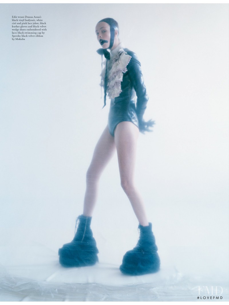 Edie Campbell featured in Zzzz, February 2014