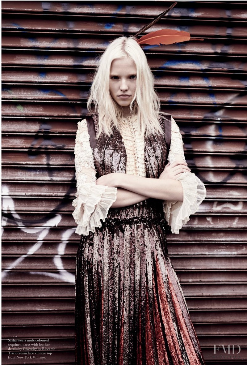 Sasha Luss featured in Collection, February 2014