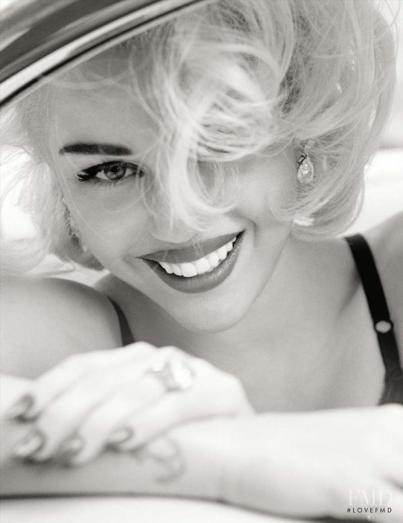 Mario Testino Special Blonde Engel Starring Miley Cyrus, March 2014