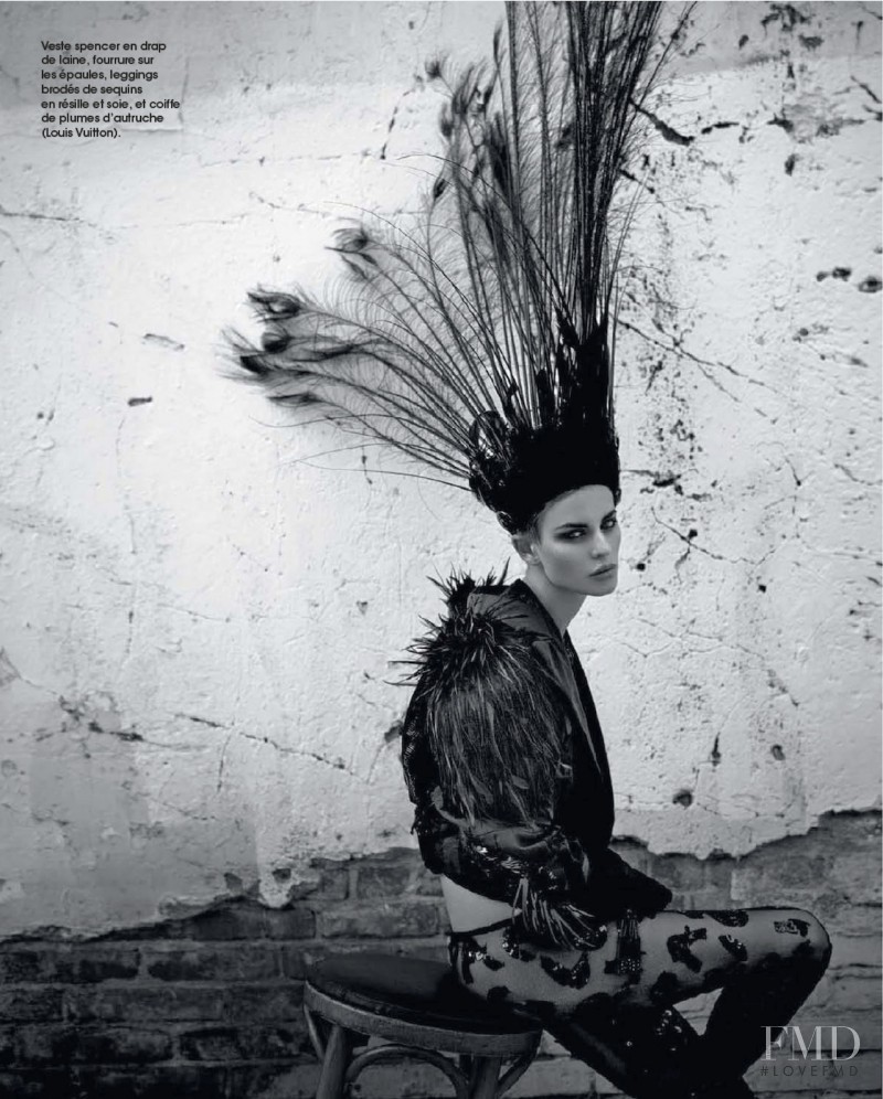 Ellinore Erichsen featured in Masculin, March 2014