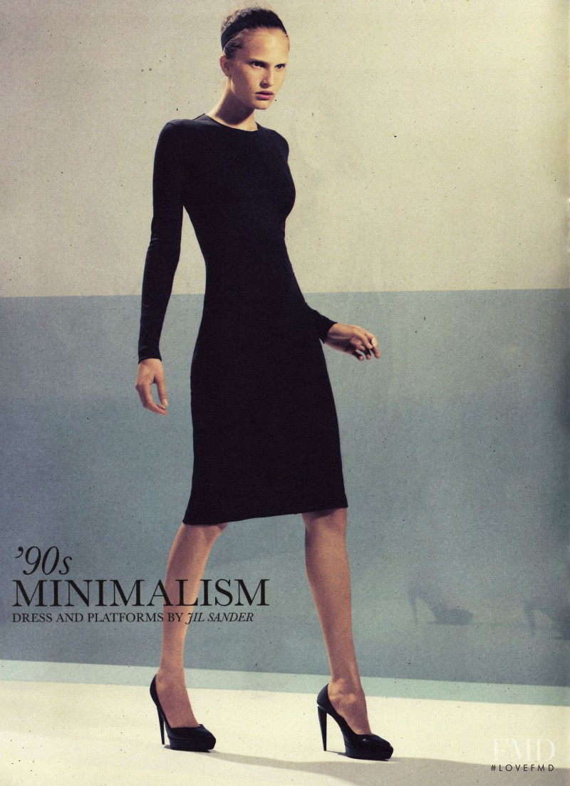 Alla Kostromicheva featured in Fall\'s First Edit, August 2009