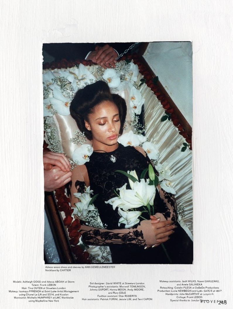 Adwoa Aboah featured in Photosynthesis, February 2014