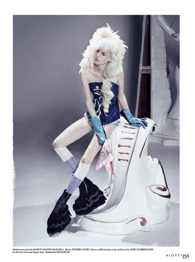 Nastya Sten featured in Fein China, February 2014