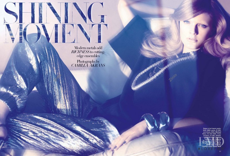 Constance Jablonski featured in Shining Moment, May 2009