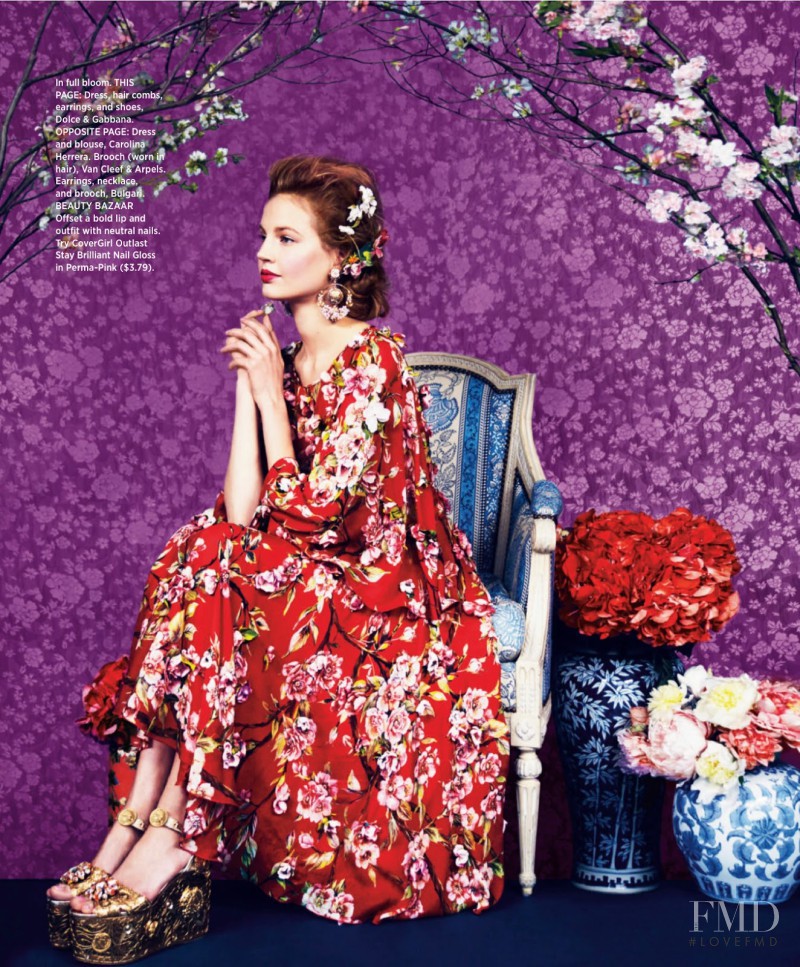 Elisabeth Erm featured in Prints Of The Season, March 2014