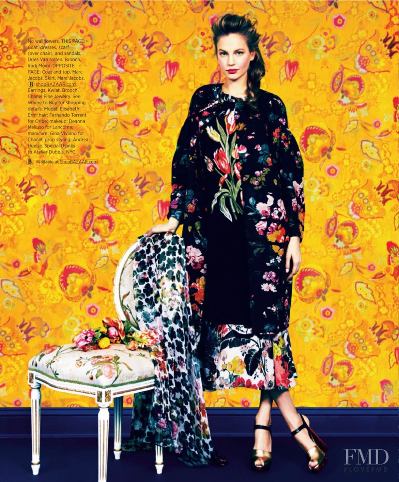 Elisabeth Erm featured in Prints Of The Season, March 2014