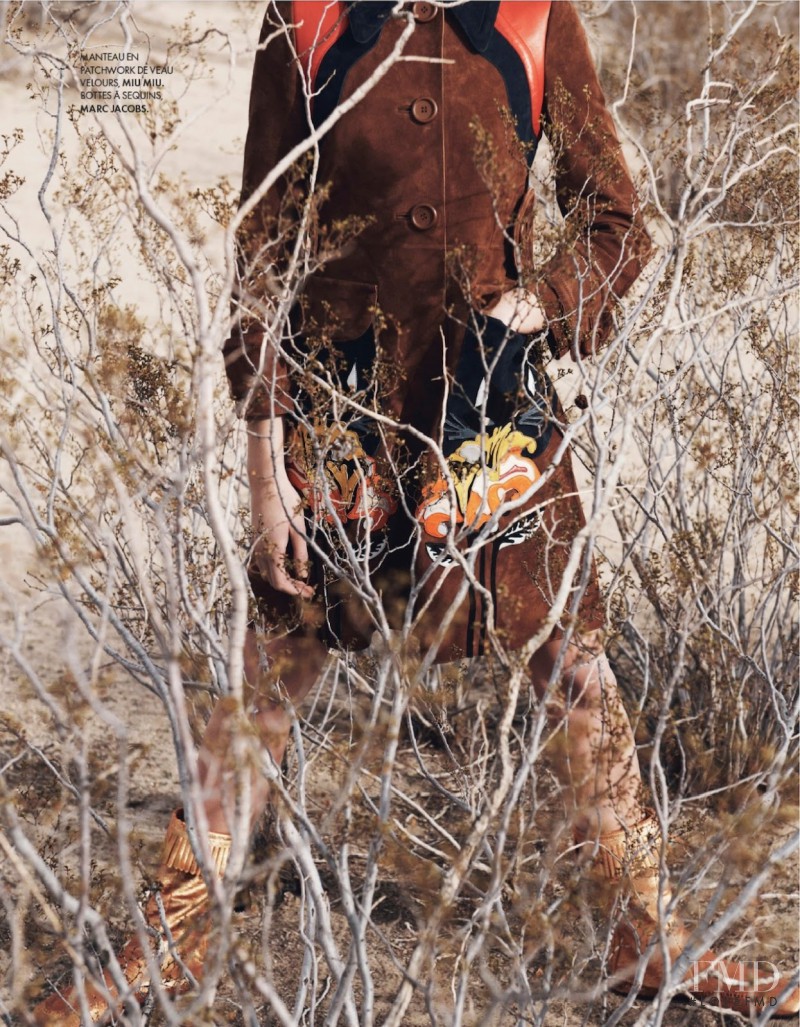 Ginta Lapina featured in Le Néo-western, February 2014