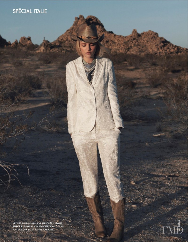 Ginta Lapina featured in Le Néo-western, February 2014