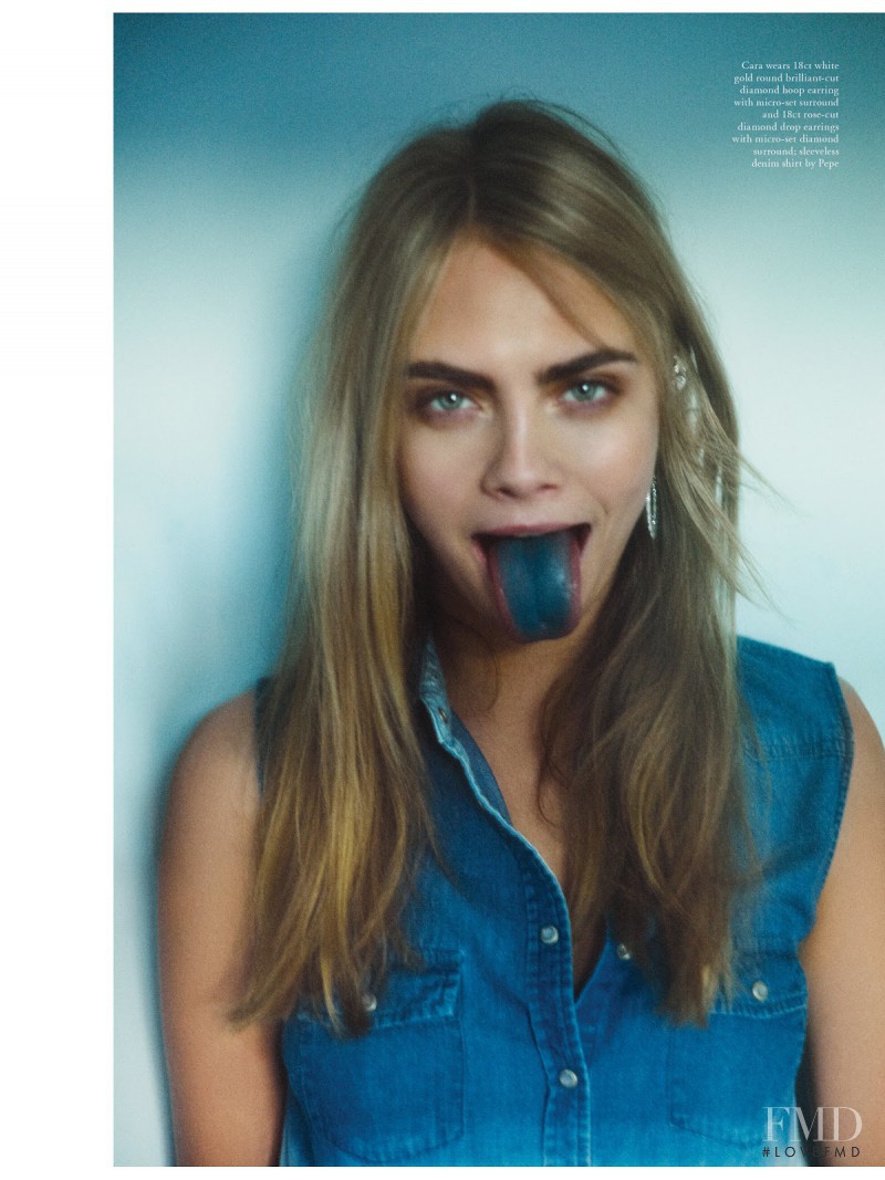 Cara Delevingne featured in Cara Delevingne, February 2014