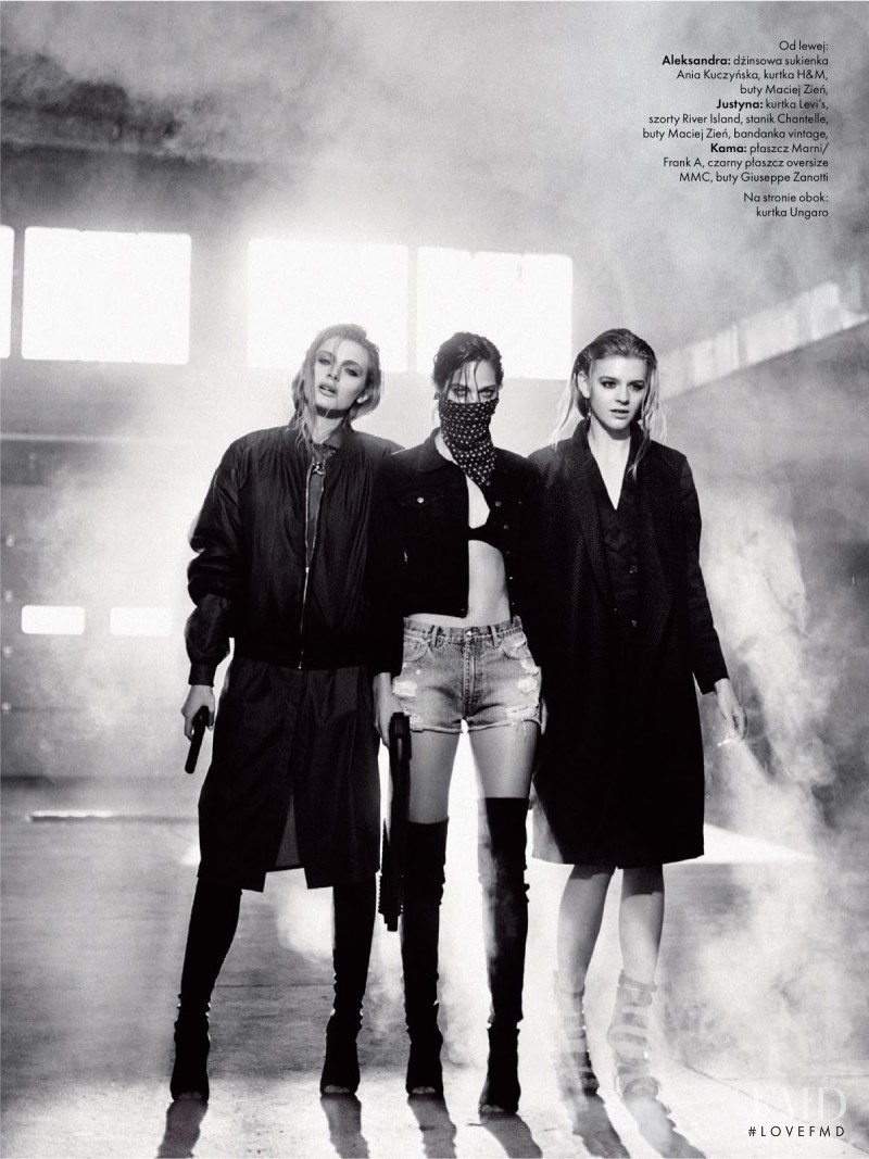 Kama Bronisz featured in Kama Broniszewska, Aleksandra and Justyna, March 2014