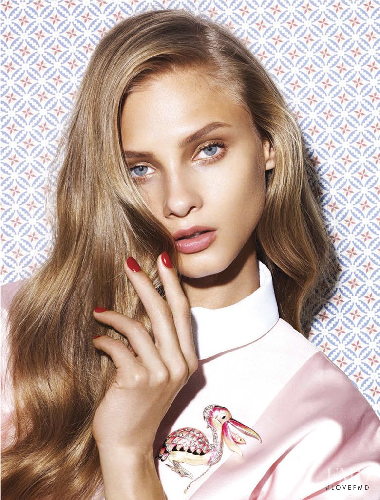 Anna Selezneva featured in Graphic Illlusion, February 2014