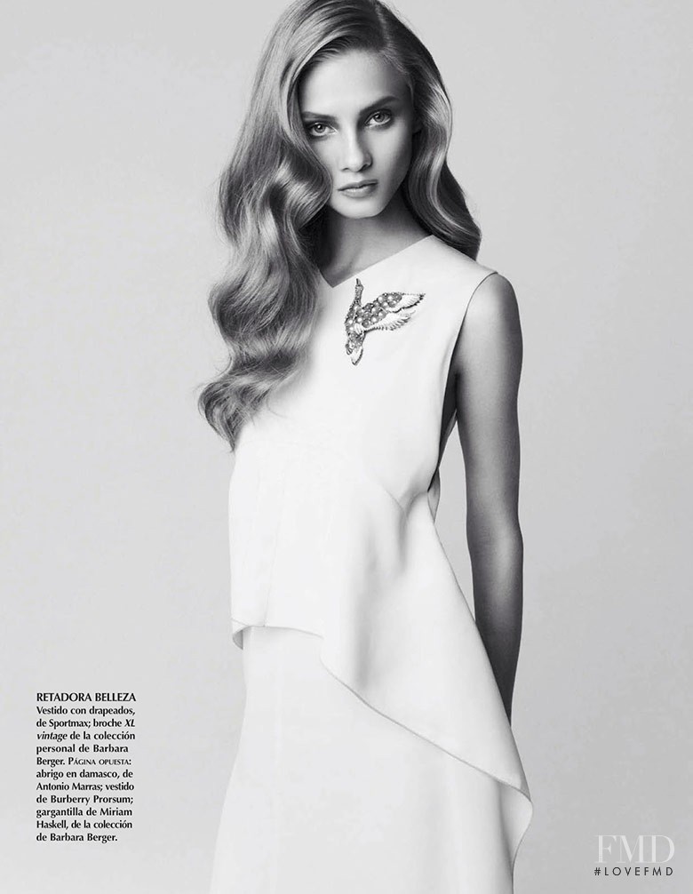 Anna Selezneva featured in Graphic Illlusion, February 2014